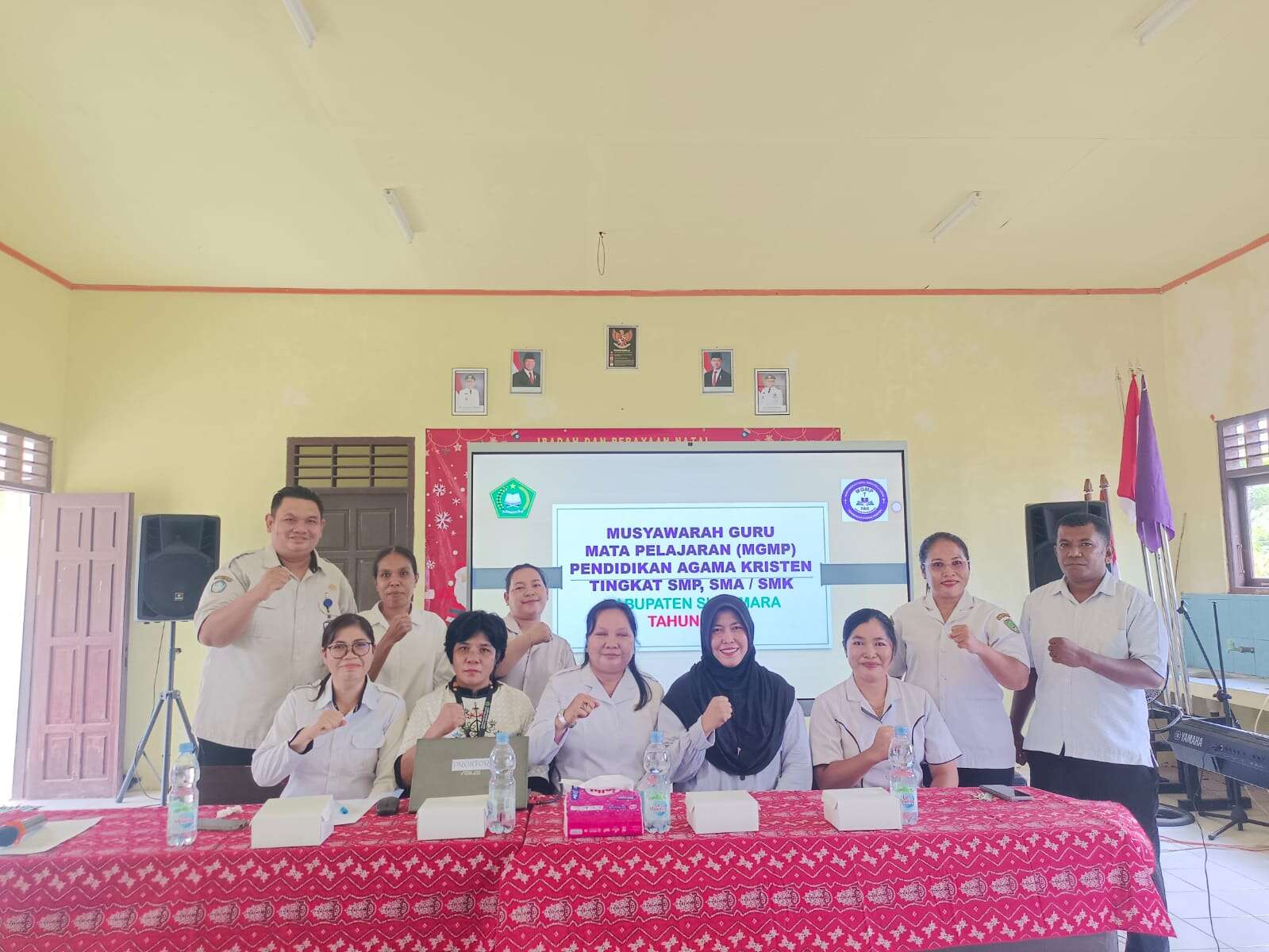 Pertemuan Musyawarah Guru Mata Pelajaran Pendidikan Agama Kristen SMP,SMA dan SMK Se Kabupaten Sukamara tahun 2026